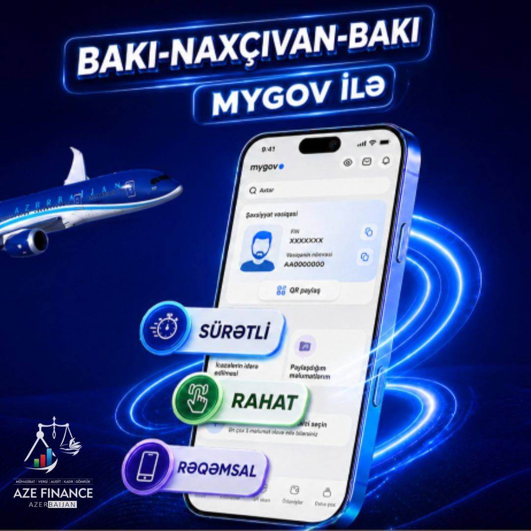 Bakı–Naxçıvan reyslərində də qeydiyyat - MYGOV-la OLACAQ